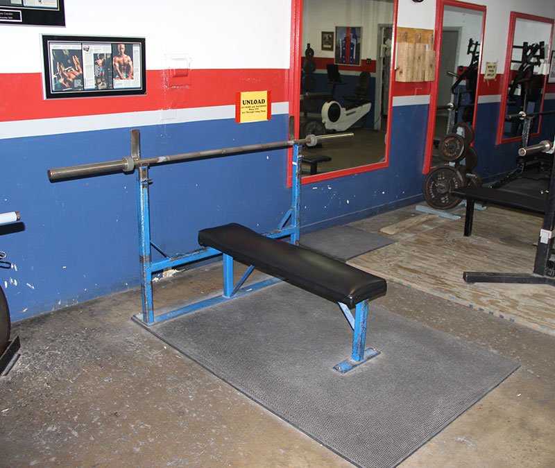 We don't need to make this complicated. A simple weight bench like this will be perfect for the press.