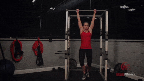 A pull-up would be considered an advanced bodyweight movement, great for including in your at home training.