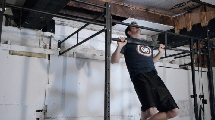 At Nerd Fitness we encourage everyone to get to their first pull-up!