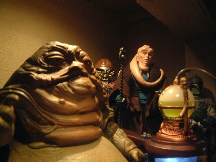 A toy set of Jabba's palace