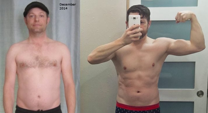 Larry transformed through the Keto Diet and Intermittent Fasting.