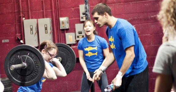 Being cheered on is a benefit of CrossFit.