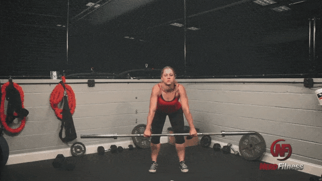 If you've been following along at home, it's now time for performing the row with a barbell!