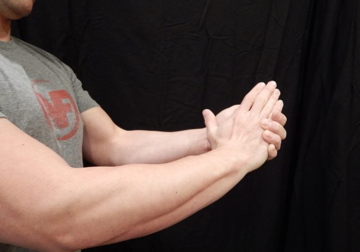 Do the ulnar stretch to improve hand health