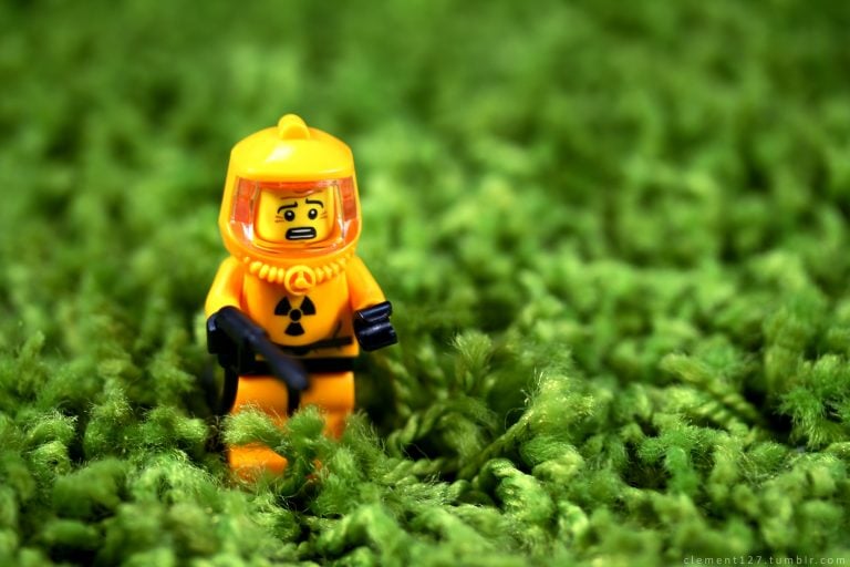 This LEGO is concerned about eating a plant-based diet wrong. The suit might be overkill.