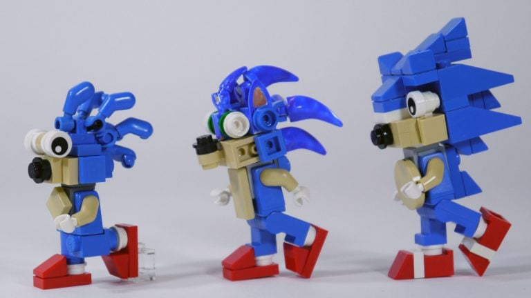 Clearly Sonic knows how to run with proper form.