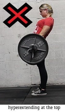 This is NOT how you want to end your deadlifting movement. 