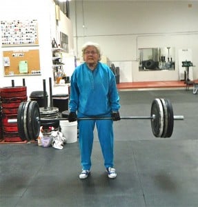 Can your grandma rock a deadlift like this lady here?