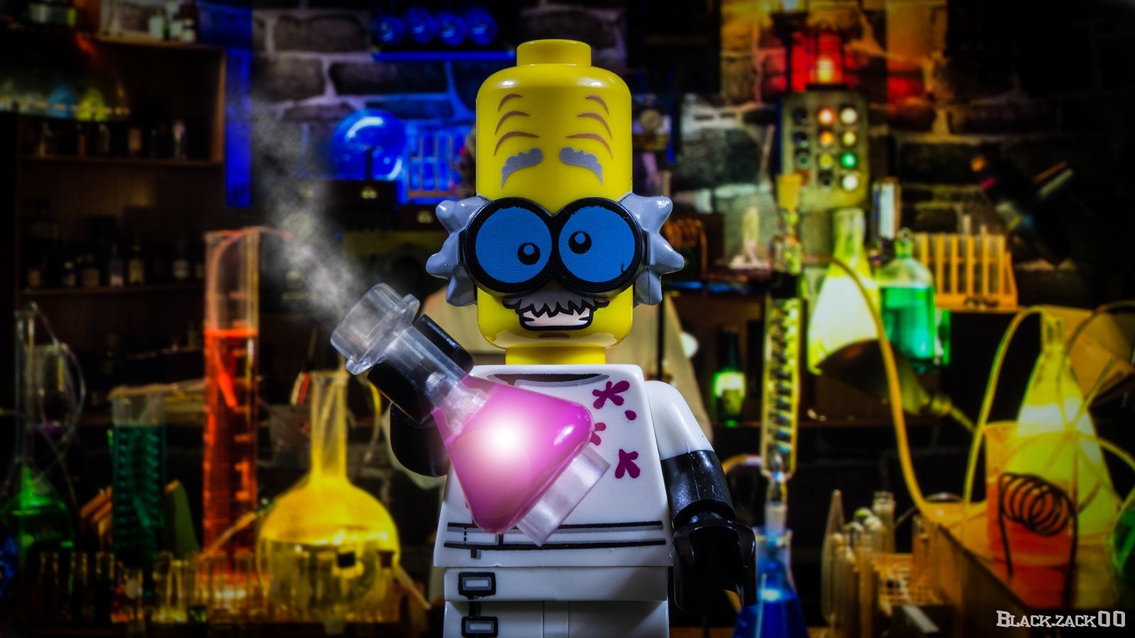 A LEGO scientist