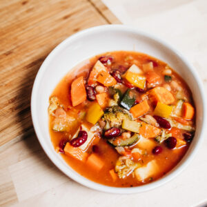 Detox vegetable soup recipe