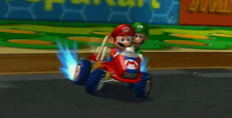 Lifting at the gym can be like racing against yourself in Mario Kart. 