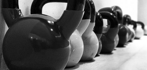 Kettlebells can provide a great full body workout.